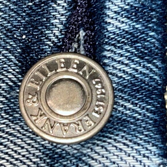 FRANK & EILEEN CORK EVERYDAY High Rise Raw Hem Blue Jeans - BRAND NEW - Size 25 - Picture 11 of 12
